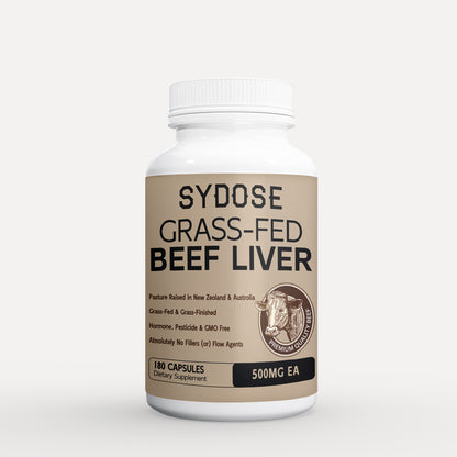Sydose Grass Fed Beef Liver