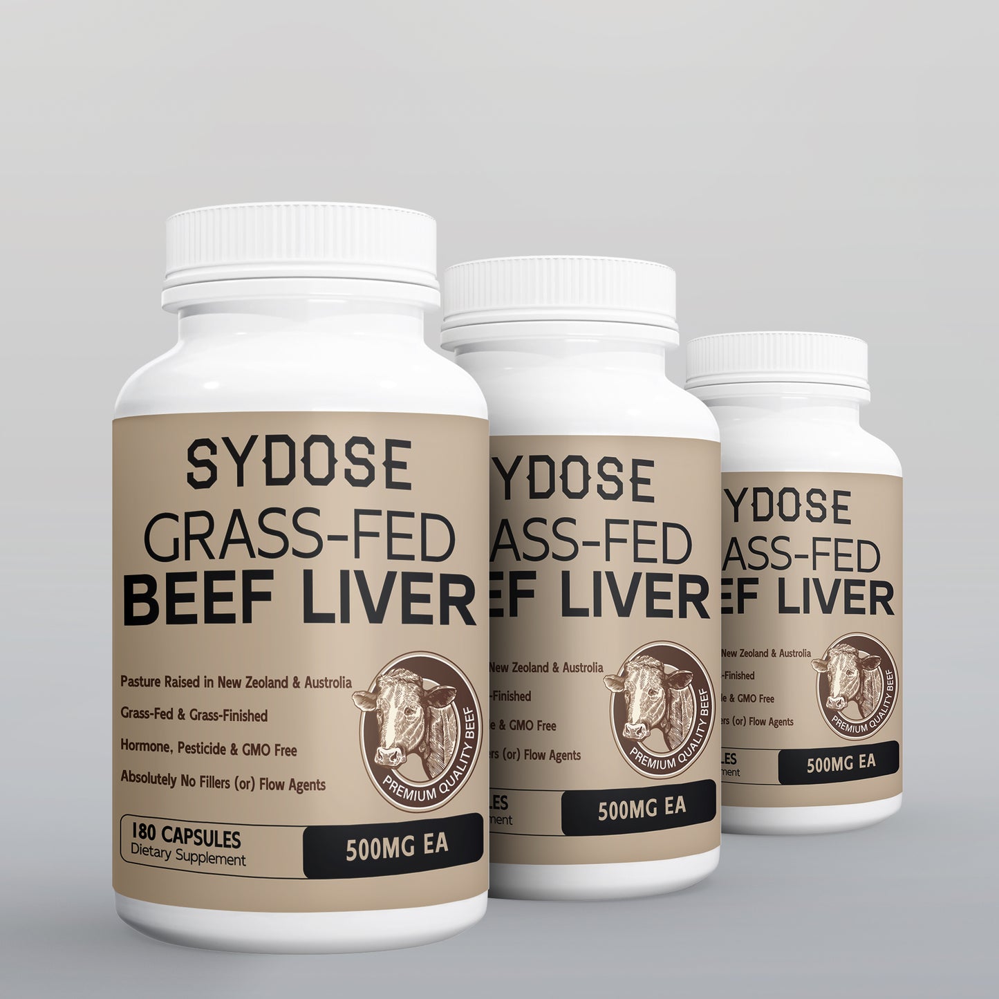Sydose Grass Fed Beef Liver